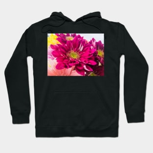 Beautiful Bouquet with Pink Flowers Hoodie